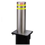 8″ Assisted Lift Manual Retractable Bollards Stainless Steel