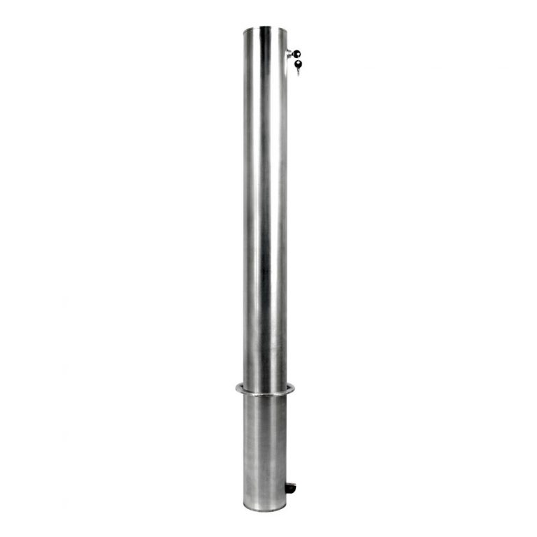 4″ Internal Removable Stainless Steel | 1-800-BOLLARDS
