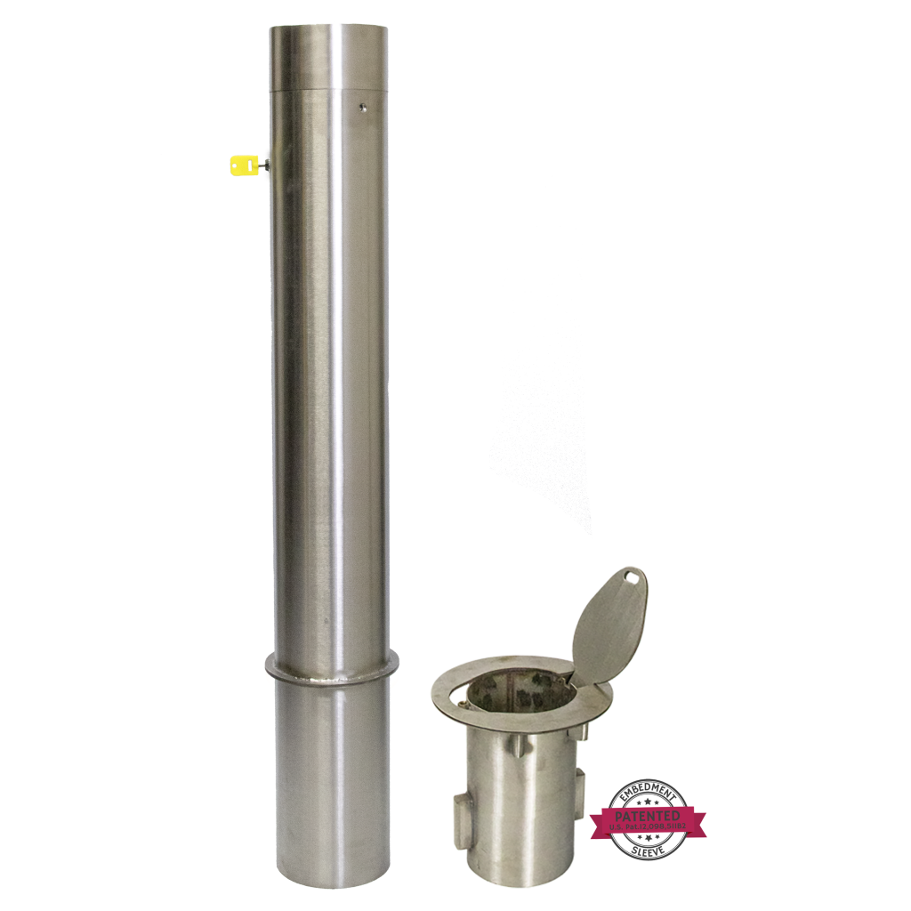 10″ Stainless Steel | 1-800-BOLLARDS